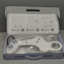 LUXE Bidet NEO 120 - Single Nozzle, Self-Cleaning, Non-Electric Bidet Attachment for Toilet Seat, Adjustable Water Pressure, Rear Wash (White)