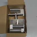 GWAAZXGZ Towel Hooks for Bathrooms  4 Pack, Brushed Silver Finish, T-Shaped Stainless Steel Adhesive Wall Hooks for Robes & Towels in Kitchen, Shower, or Closet