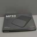 ProtoArc MP50 Ergonomic Mouse Pad with Wrist Rest, PU Leather Mousepad with Massage Design, Soft Memory Foam and Non-Slip PU Base for Pain Relief, Desk, Home, Office, 12x8 Inches, Black