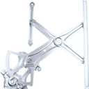 A-Premium Front Passenger Side Power Window Regulator, Without Motor