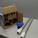 2025 Upgraded Handheld Pool Vacuum Cleaner for Above Ground & Inground Pools - Cordless Pool Cleaner w/18.5GPM Suction, Telescoping Pole(20-69in), 2 Brush Heads - Ideal for Spas & Hot Tubs (Ocean Blue)