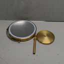 Lighted Makeup Mirror, 5000 mAh Rechargeable Double Sided Magnifying Vanity Mirror with 3 Colors, 1x/20x, 360 Rotation , Brightness Adjustable lighted mirror with magnification, Antique Bronze