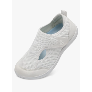 LeIsfIt Womens Wide Diabetic Shoes Adjustable Barefoot Walking Shoes Breathable Zero Drop Sneakers for Wide Width Arthritis Edema Feet 40