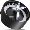 2 x Replacement Blade for TOAKELI Upgraded Blender Accessories, Blender Blade Compatible with TOAKELI 1300W Smoothies BlenderModel 316