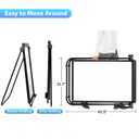 Stand White Board - 40x28 Magnetic Dry Erase Board Flipchart Board Double Sided Easel Board Portable Whiteboard for Classroom Home, Office Supplies
