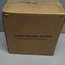 4.10/3.50-4" Flat Free Tire and Wheel, 10" Heavy Duty Solid Tire, 5/8" Axle Bore Hole, 2.2" Offset Hub, for Hand Truck Garden Cart Wagon Trolley Dolly Replacement, 2 Pack