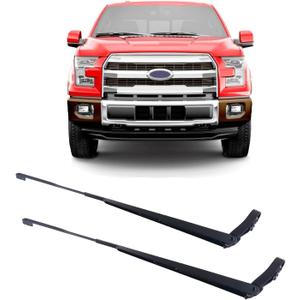 Windshield Wiper Arm Compatible with Ford F-150 F-250 F-350 F-450 F-550 Super Duty Expedition 2015-2022, Lincoln Navigator 2018-2021, Front Left and Right, Replace# FL3Z-17527-A, FL3Z-17526-A