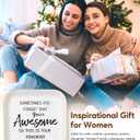 Stocking Stuffers for Women Teen Girls, Unique Gifts for Friends Sister Coworkers Mom Daughter - Inspirational Gifts Sometimes You Forget Youre Awesome Jewelry Dish for Christmas, Birthday