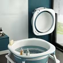 Modern Simple Folding Adult Bath Household Portable Bathtubs ice Bath For Adult Large High Bath Bucket Bathroom Bathtub for Baby