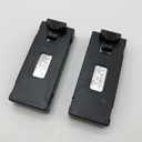 Drone Lipo Battery, for LSRC S1S LS-S1S Drone Battery Spare Part 3.7V 1800mAh Drone Lipo Battery Part for RC LSRC S1S Drone Quadcopter Accessories (Color : 2PCS)