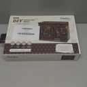 CUTEBEE Book Nook Kit - DIY Miniature House Coffee Shop Dollhouse Kit for Adults, Booknook Tiny House Bookshelf Decor 3D Wooden Puzzle, Gifts for Family, Friends (Corner Coffee Shop)