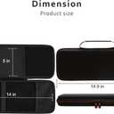 XANAD Hard Case for Logitech Pebble 2 Combo/Keys 2 K380s / K380 Keyboard + Logitech Pebble Mouse (Black)