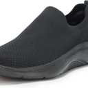 Skechers Women's Go Walk Arch Fit 2.0-Paityn Sneaker (7, Black)