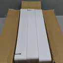 SPACELEAD Slim Storage Cart 3 Tier,Bathroom Organizer Rolling Utility, Mobile Shelving Unit Slide Out for Office, Kitchen, Laundry Room & Narrow Places,White