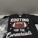 Rooting for The Commercials T-Shirt Football Players Shirt T-Shirt Medium