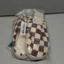 Guyarns House Slippers for Women & Men - Fuzzy, Casual Indoor/Outdoor Shoes with Memory Foam & Faux Fur Lining (9-10 Women/7.5-8 Men, New-brown)