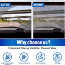 Rear Windshield Wiper for Mazda 3 2019-2021/ Mazda 2 2011-2014, Streak-free OEM Back Wipers Blades, 14" Window Blade Replacement Assembly