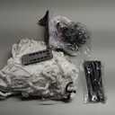 Spider Web Halloween Decoration Outdoor Lights, 125 Purple LED Light Up 16.4Ft Giant Spiderweb & 22 Small Fake Spiders & 20g Stretch Cobweb, 8 Modes Remote Control Lighted Decor for Yard Outside