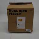 Kingsyard Bird Feeder for Outside, Dual-Use Metal Mesh Wild Bird Feeder with Weatherproof Dome Dual, 2.5 lbs Seed Capacity for Finch Cardinal