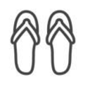 Zeroxposur Women's Flip-Flops, Outdoor Footwear, Conch, Size 9