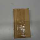 16Pack Black Carbon Steel Fence Mounting Brackets for 1" x 1" Square Rails, Fence Panel Internal Connectors