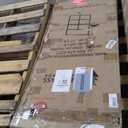 Fab Glass and Mirror Grid Pattern Fixed Tempered Glass Shower Wall Panel with Protection Coating, 3/8" Clear Shower Screen 24" X 76" Matte Black