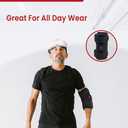 Hurmoya Elbow Brace Comfortable Night Sleep, Cubital Tunnel Syndrome, Ulnar Nerve Entrapment with Compression Sleeve Immobilizer, 2 Removable Metal Splints Pain Relief for Men and Women, Black (Medium)