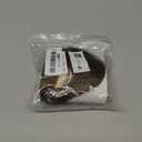 NAYOO Clip in Bangs Human Hair  Medium Brown Wispy Bangs with Temples Fringe Hairpiece Natural Looking Curved Fake Bangs Hair Extensions for Women