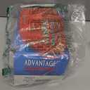 2 x Alliance Rubber 97405 Advantage Rubber Bands Size #117B, 1 lb Box Contains Approx. 200 Bands (7" x 1/8", Red)