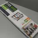 5-Tier Wooden Shoe Rack, Modern Black 25.2 in (64 cm) Height