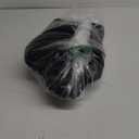 Xiashrk Star Pillow, Decorative Throw Pillows for Bed Couch, 15" Star Shaped Pillow Plush Floor Cushions Room Decor Pillow with Faux Rabbit Fur for Sofa Bedroom Living Room (Black, 15" x 15")