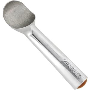Zeroll, Size 20, in Silver 1020 Original Ice Cream Unique Liquid Filled Heat Conductive Handle Simple One Piece Aluminum Design Easy Release 40 Scoops per, 2-Ounce