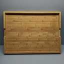 Utoplike Extra Large Cutting Board for kitchen, 30 x 20 Inch Bamboo Chopping Boards, Wood Stove Top Cover, Over the Sink Butcher Block with Juice Groove for Turkey, Meat, Vegetables, BBQ, 1"Th