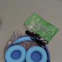 iClever BTH22 Kids Bluetooth Headphones, 60H Play Time, USB C Fast Charging, Bluetooth 5.4, AUX Cord,Safe Volume 74/85 dBA,Toddler Headphones for iPad/Tablet/Travel/School, Blue