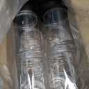 12 pcs 22 oz Plastic Jars with Lids, Wide Mouth Large Storage Containers, Clear Mason Jars Bulk for Home Food Candy Organizing Kitchen