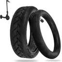 8.5 Inches Electric Scooter Tires 50/75-6.1 Compatible for Gotrax Gxl V2/Xiaomi M365/Pro/1S Electric Scooter Outer Tire 8 1/2X2 Tube Tire Replacement Inner(Straight Valve Stem)(1 Set)