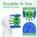 Replacement Toothbrush Heads Compatible with Oral B, 12 Pack Electric Toothbrush Heads Medium Bristles for Deep Cleaning, Soft Brush Heads Compatible with Oral B 7000/Pro 1000/9600/500/3000/8000