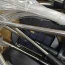 Baquler 6 Pack Solar Christmas Tree Garden Stake Lights Outdoor Waterproof Color Changing Christmas Lighted Yard Decorations Optical Fiber Xmas Pathway Lights for Lawn Patio Cemetery(Red, Green)