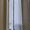 Bellemave Queen Size Floor Bed with Door and Fence for Kids, Montessori Floor Bed with Slats and Safety Guardrails,Solid Wood Floor Bed Frame Queen Size for Girls Boys(Queen,White)