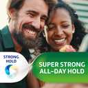 Super Poligrip Zinc Free Denture and Partials Adhesive Cream, 2.4 Ounces, Pack of 4