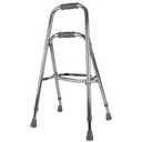 Days Hemi Walker - Mobility Aid for Elderly, Handicapped, Disabled Users - One Arm or Hand Support, Folding, Aluminum, Height Adjustable - Weight Capacity Up to 300 Pounds