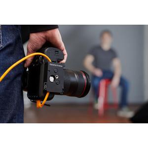 Quick Release Camera Tether Lock/Tether Protector, Black, 3.54x1.96x0.66 Inches