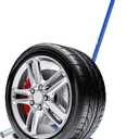 Garvee 500 LBS Heavy-Duty Tire Dolly, Adjustable Heavy-Duty Wheel Moving Cart Tire Transport Tool for Effortless Tire Moving & Storage in Garages, Workshops, Auto Repair Shops, Blue