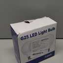 Flaspar G25 LED Vanity Light Bulbs, 100W LED Globe Bulb Equivalent, 9W Vanity Bulbs for Bathroom, 5000K Daylight White 900LM, E26 Base Round Makeup Mirror Bathroom Lights Bulb Dcor Lighting, 4 Pack