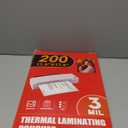 CAREGY 200 Pack Laminating Sheets, Hold 11 x 17 Inch Sheet, 3 Mil Clear Thermal Laminating Pouches 11.5 x 17.5 Inch Lamination Sheet Paper for Laminator, Round Corner