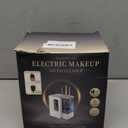 5-in-1 Electric Makeup Brush Cleaner & Dryer Machine- Portable Automatic USB Cosmetic Brushes Cleaner Tool with Deep-Clean Silicone Brush for All Size Brushes (Contour, Eyeshadow, Blush)