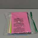 A4 Colored Paper 200 Sheets- Cezmkio Thin Colored A4 Paper (20 Colors), 8.5 x 11.7inch Assorted 70gsm Handmade Copy Cardstock for DIY Arts and Crafts Colorful Projects(Not for printing)