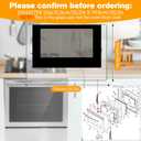 UPGRADED 316452758 Outer Oven Door Glass Compatible With Crosley Frigidaire Range Door Glass Parts 29.3" x 20.2" Stove Outer Glass Door Panel Replacement 4583012 AP6284729 PS12175974 316452719