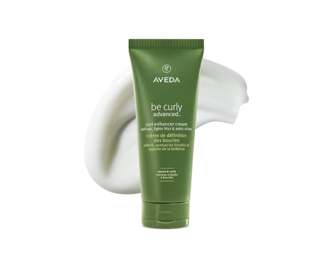 Aveda Be Curly Advanced Curl Enhancer Hair Cream | Defines Curly and Wavy Hair | Hydrates, Reduces Frizz, Adds Shine | Air Dry or Blow Dry | Silicone Free | 98% Naturally Derived*