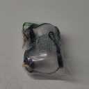 Hompavo Gen2 Solar Lanterns Outdoor Waterproof with Realistic Flickering Flame, Dual Charging (USB/Solar) & 2 Modes - Decorative Hanging/Table Lights for Patio Garden Porch Halloween Decor, 2/Green